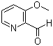 3-Methoxypyridine-2-carboxaldehyde molecular structure (CAS 1849-53-2)