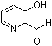 3-Hydroxypyridine-2-carboxaldehyde molecular structure (CAS 1849-55-4)
