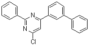 4-[1,1'-Biphenyl]-3-yl-6-chloro-2-phenylpyrimidine molecular structure (CAS 1852465-76-9)