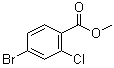 结构式 CAS# 185312-82-7, 4-溴-2-氯苯甲酸甲酯