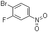 结构式 CAS# 185331-69-5, 1-溴-2-氟-4-硝基苯; 4-溴-3-氟硝基苯