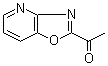 1-(噁唑并[4,5-b]吡啶-2-基)乙酮分子结构 (CAS 185444-97-7)
