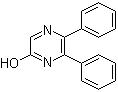 结构式 CAS# 18591-57-6, 5,6-二苯基-2-羟基吡嗪