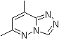 6,8-Dimethyl-1,2,4-triazolo[4,3-b]pyridazine molecular structure (CAS 18591-75-8)
