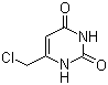 structure of CAS# 18592-13-7, 6-(Chloromethyl)uracil;6-Chloromethyl-1H-pyrimidine-2,4-dione
