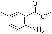 Methyl 2-amino-5-methylbenzoate molecular structure (CAS 18595-16-9)