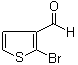 结构式 CAS# 1860-99-7, 2-溴-3-噻吩甲醛