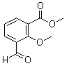 5-Formyl-6-methoxybenzoic acid methyl ester molecular structure (CAS 186312-96-9)