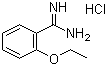structure of CAS# 18637-00-8, 2-Ethoxybenzamidine hydrochloride
