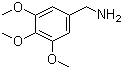 structure of CAS# 18638-99-8, 3,4,5-Trimethoxybenzylamine