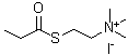 structure of CAS# 1866-73-5, Propionylthiocholine iodide