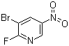 2-Fluoro-3-bromo-5-nitropyridine molecular structure (CAS 1868-58-2)