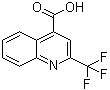 structure of CAS# 18706-39-3, 2-(Trifluoromethyl)-4-quinolinecarboxylic acid;2-Trifluoromethyl-4-carboxyquinoline