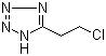 structure of CAS# 18755-46-9, 5-(2-Chloroethyl)tetrazole;5-(2-Chloroethyl)-1H-1,2,3,4-tetraazole