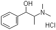 DL-Methylephedrine hydrochloride  molecular structure (CAS 18760-80-0)