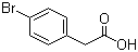 structure of CAS# 1878-68-8, 4-Bromophenylacetic acid;2-(4-Bromophenyl)acetic acid