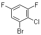 1-Bromo-2-chloro-3,5-difluorobenzene molecular structure (CAS 187929-82-4)