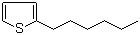 2-Hexylthiophene molecular structure (CAS 18794-77-9)