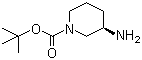 structure of CAS# 188111-79-7, (R)-1-Boc-3-Aminopiperidine;(R)-3-Amino-1-N-Boc-piperidine; 1-tert-Butyloxycarbonyl-3-R-aminopiperidine