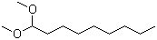 structure of CAS# 18824-63-0, 1,1-Dimethoxynonane;Pelargonaldehyde dimethyl acetal; Pelargonic aldehyde dimethyl acetal