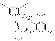(S,S)-(+)-N,N'-Bis(3,5-di-tert-butylsalicylidene)-1,2-cyclohexanediaminocobalt(II) molecular structure (CAS 188264-84-8)