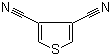 结构式 CAS# 18853-32-2, 3,4-二氰基噻吩