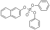结构式 CAS# 18872-49-6, 2-萘基二苯基磷酸酯