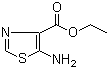 Ethyl 5-aminothiazole-4-carboxylate molecular structure (CAS 18903-18-9)