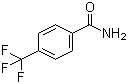 结构式 CAS# 1891-90-3, 4-三氟甲基苯甲酰胺; 对三氟甲基苯甲酰胺