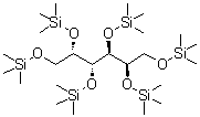 结构式 CAS# 18919-39-6, 六-O-(三甲基硅烷基)半乳糖醇