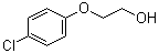 structure of CAS# 1892-43-9, 2-(4-Chlorophenoxy)ethanol;p-Chlorophenyl monoglycol ether; beta-(p-Chlorophenoxy)ethanol