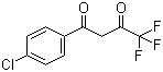 1-(4-Chlorophenyl)-4,4,4-trifluorobutane-1,3-dione molecular structure (CAS 18931-60-7)