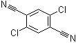 结构式 CAS# 1897-43-4, 2,5-二氯对苯二甲腈