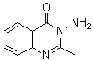 2-Methyl-3-amino-4-quinazolinone molecular structure (CAS 1898-06-2)