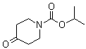 4-Oxopiperidine-1-carboxylic acid isopropyl ester molecular structure (CAS 190013-27-5)