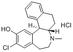 Ecopipam hydrochloride molecular structure (CAS 190133-94-9)