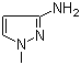 1-Methyl-1H-pyrazol-3-amine molecular structure (CAS 1904-31-0)