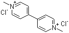 structure of CAS# 1910-42-5, Paraquat dichloride;N,N'-Dimethyl-4,4'-bipyridinium dichloride; 1,1'-Dimethyl-4,4'-Bipyridinium dichloride; Methyl viologen