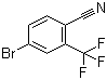 结构式 CAS# 191165-13-6, 4-溴-2-(三氟甲基)苯甲腈