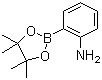 结构式 CAS# 191171-55-8, 2-氨基苯硼酸频哪醇酯