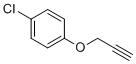structure of CAS# 19130-39-3, 1-Chloro-4-(prop-2-yn-1-yloxy)benzene
