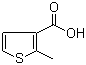 结构式 CAS# 1918-78-1, 2-甲基-3-噻吩甲酸