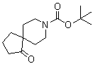 结构式 CAS# 191805-29-5, 1-氧代-8-氮杂螺[4.5]癸烷-8-羧酸叔丁酯