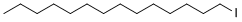 1-Iodotetradecane molecular structure (CAS 19218-94-1)
