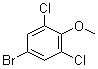 structure of CAS# 19240-91-6, 4-Bromo-2,6-dichloroanisole