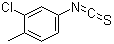 structure of CAS# 19241-37-3, 3-Chloro-4-methylphenyl isothiocyanate;3-Chloro-p-tolyl isothiocyanate; NSC 135813