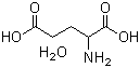 结构式 CAS# 19285-83-7, DL-谷氨酸水合物