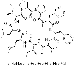 Linus cyclopeptide molecular structure (CAS 193139-41-2)