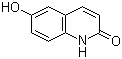 structure of CAS# 19315-93-6, 6-Hydroxy-2(1H)-quinolinone