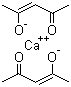 结构式 CAS# 19372-44-2, 乙酰丙酮钙
